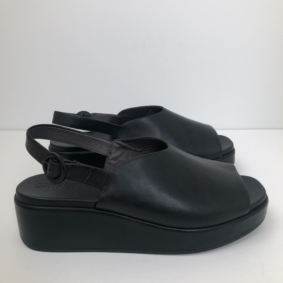 ❌ Camper Misia Peep Toe Leather Platform Sandals - Picture 11 of 12